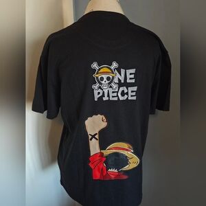 One Piece Black Tee